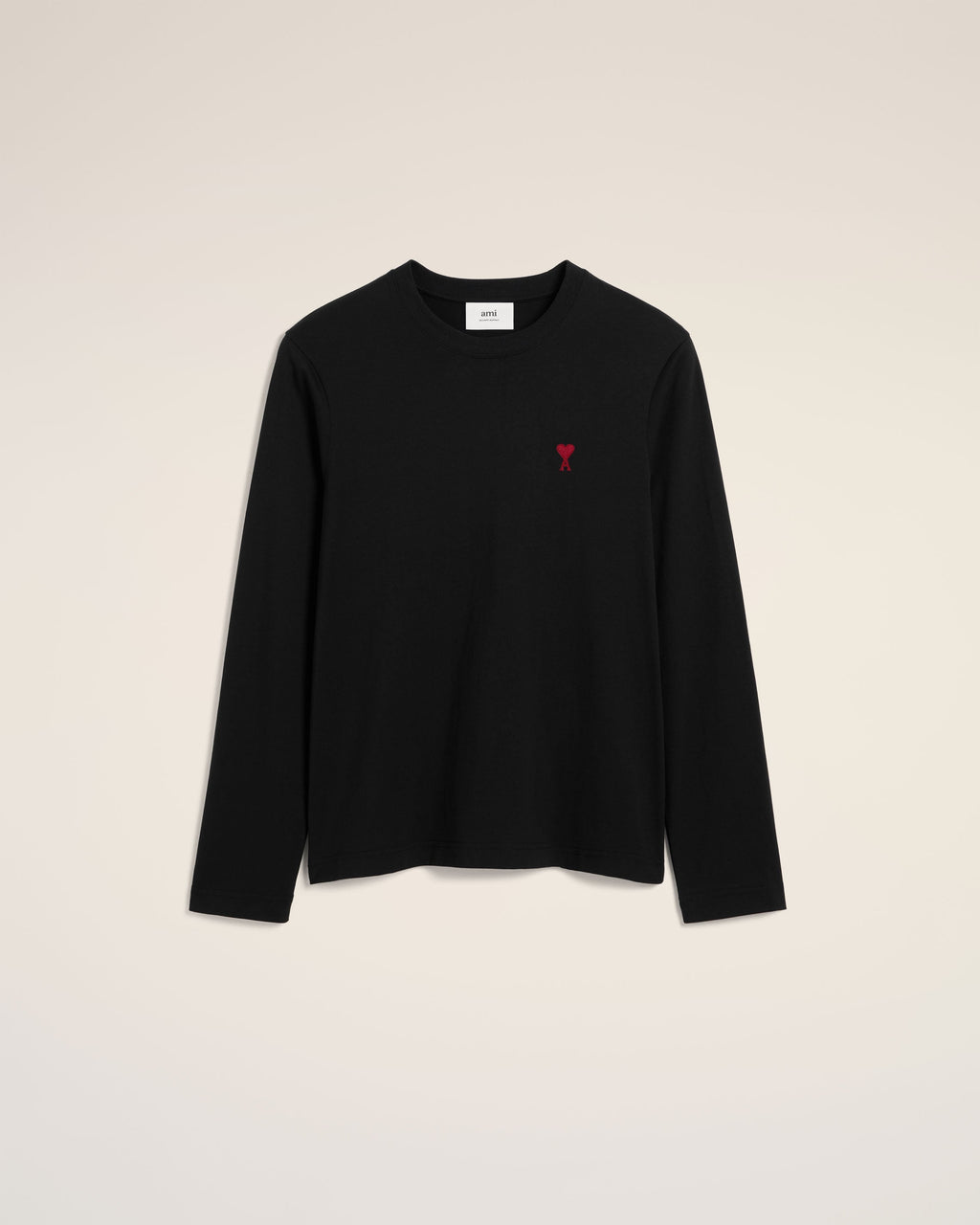 Black Organic Cotton Ami De Coeur T-shirt