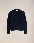 Ami de Coeur Embroidery Crew Neck Sweater