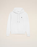White Cotton Ami De Coeur Hoodie