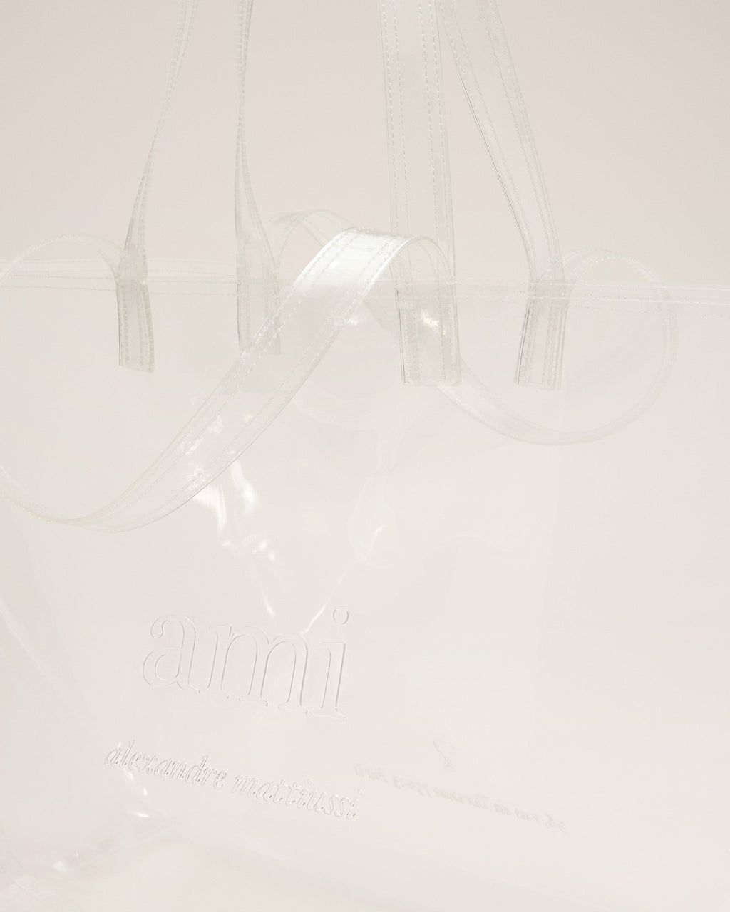 Limited Edition Transparent Midi Tote Bag