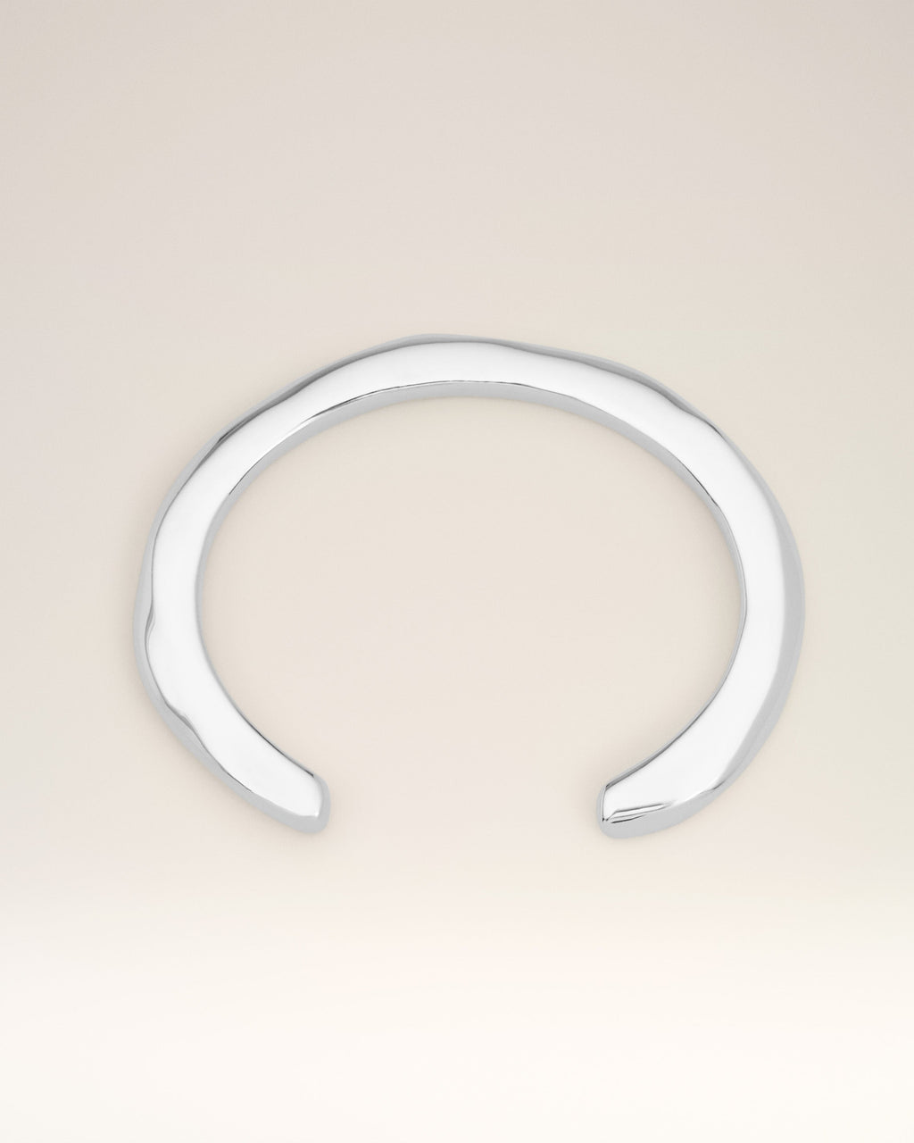Silver Brass Dune Small Size Cuff