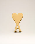 Gold Brass Ami De Coeur Studs