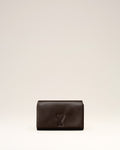 Brown Leather Voulez-Vous Wallet Strap