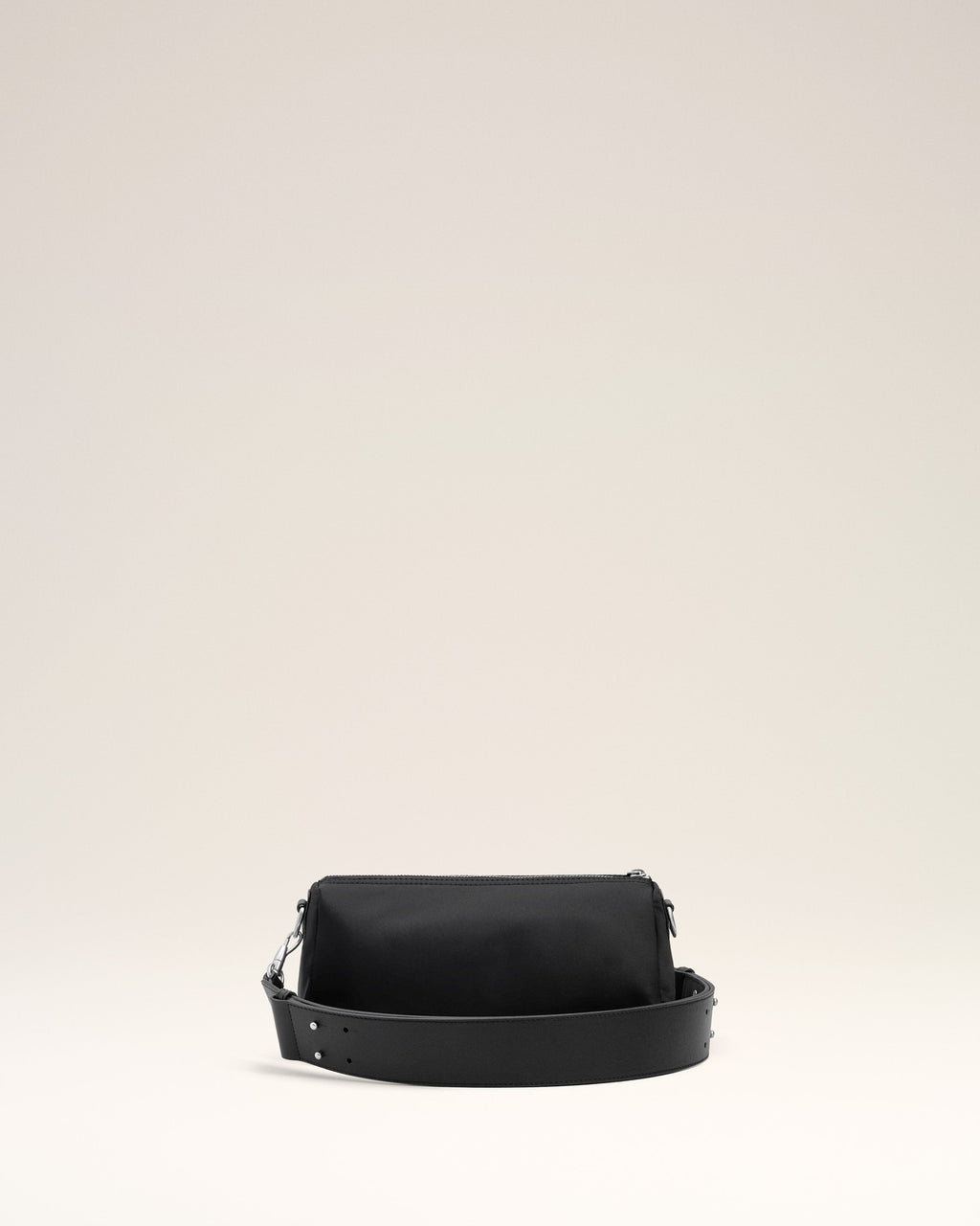 Black Nylon Marcel Bag