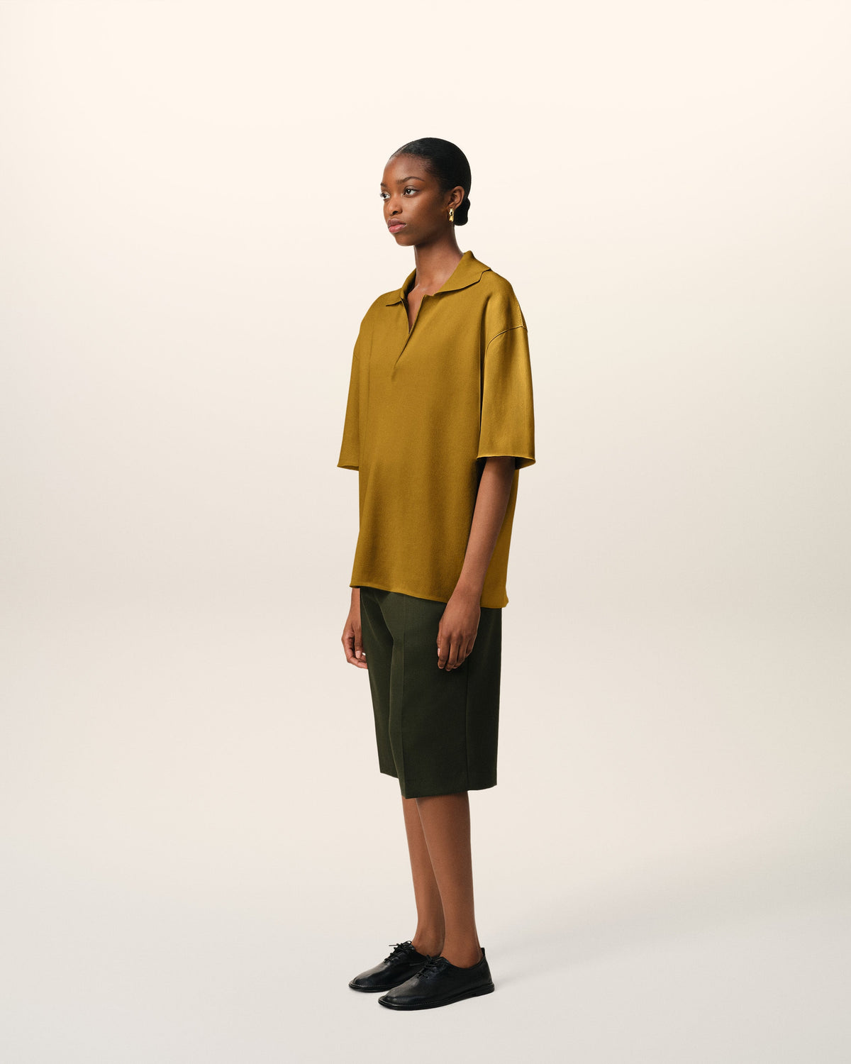 Mustard Short Sleeve Polo