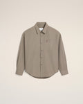 Beige Cotton Ami de Coeur Boxy Shirt