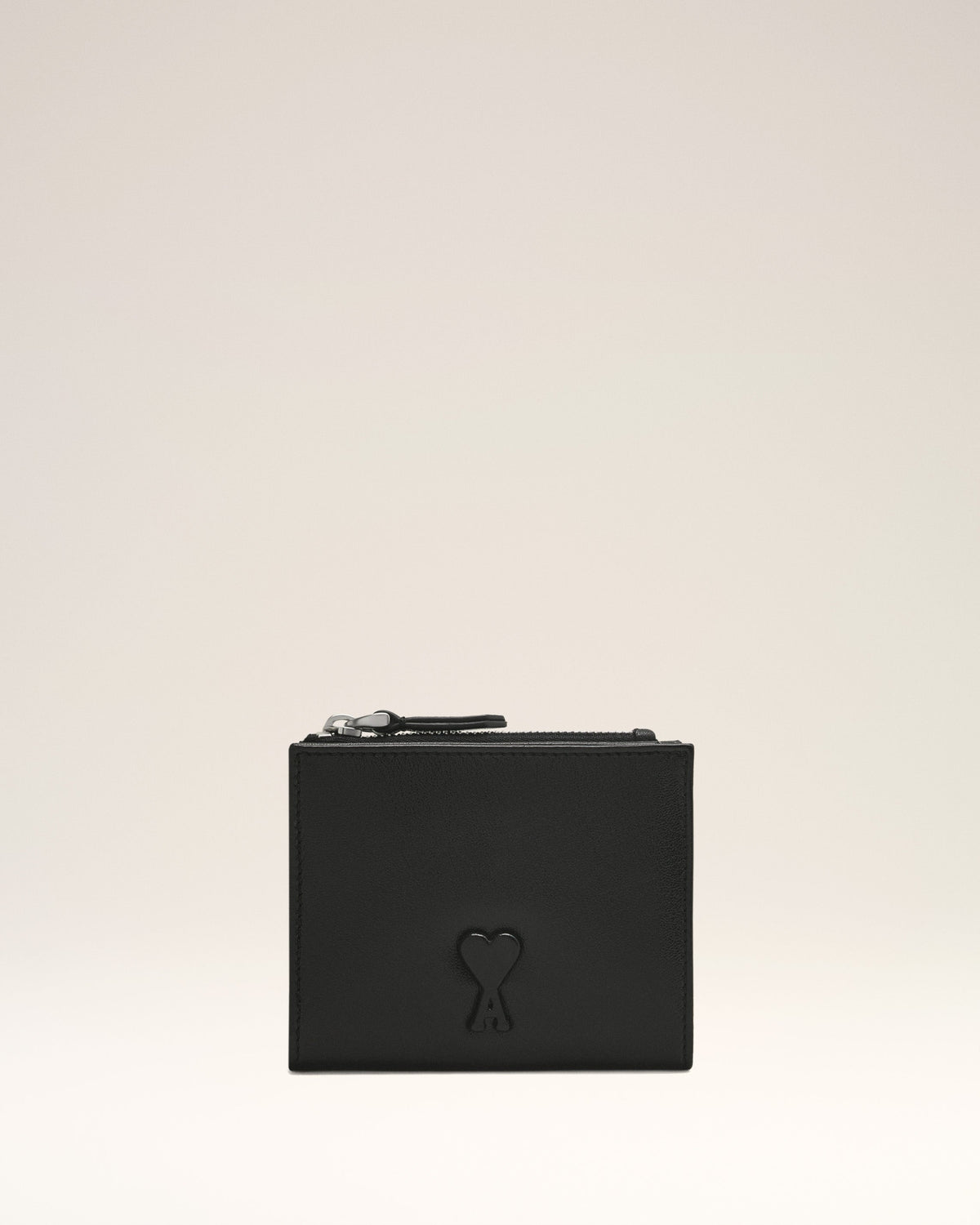 Black Smooth Leather Voulez Vous Folded Wallet