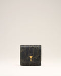 Green Leather Paris Paris Wallet