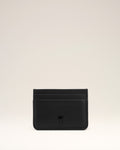 Black Smooth Leather Ami De Coeur Card Holder