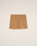 Brown Taffetas Short