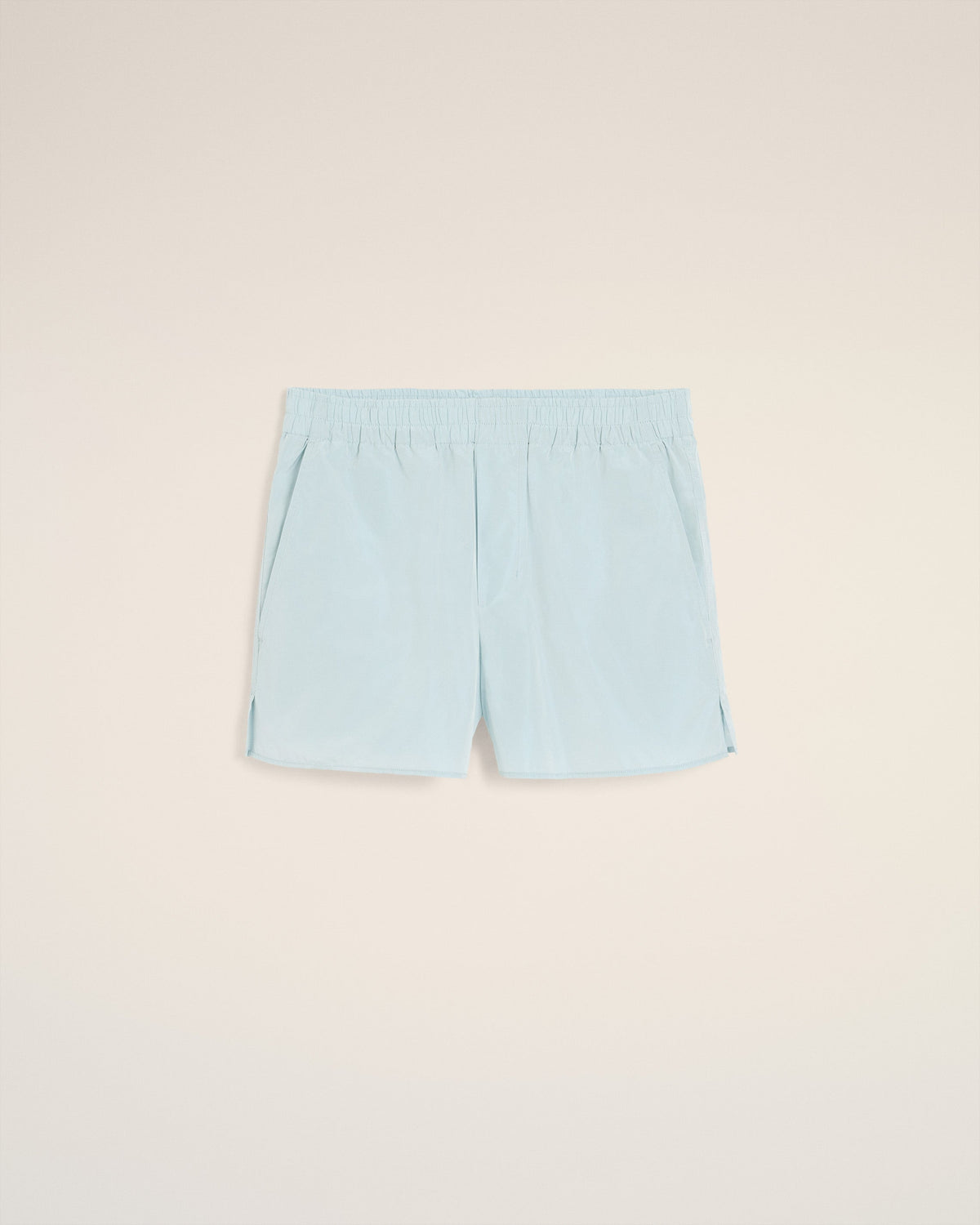 Blue Taffetas Short