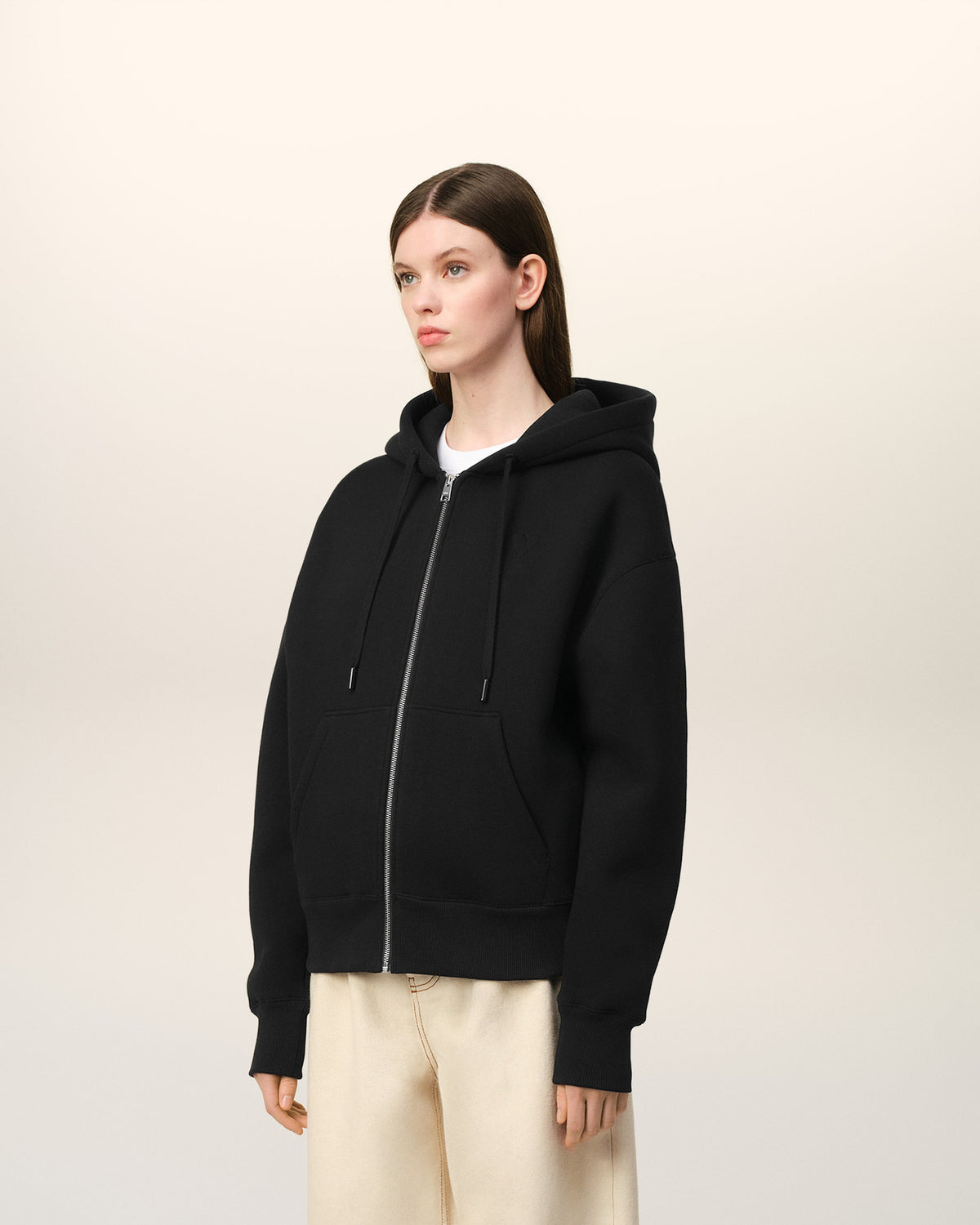 Zipped Ami de Coeur Hoodie