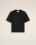 Black Cotton Ami de Coeur T-shirt