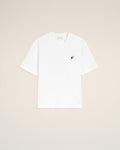 White cotton t-shirt with Ami de Coeur tulip